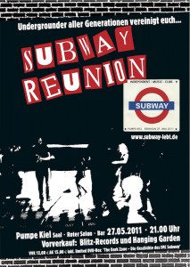 Plakat Subway Reunion