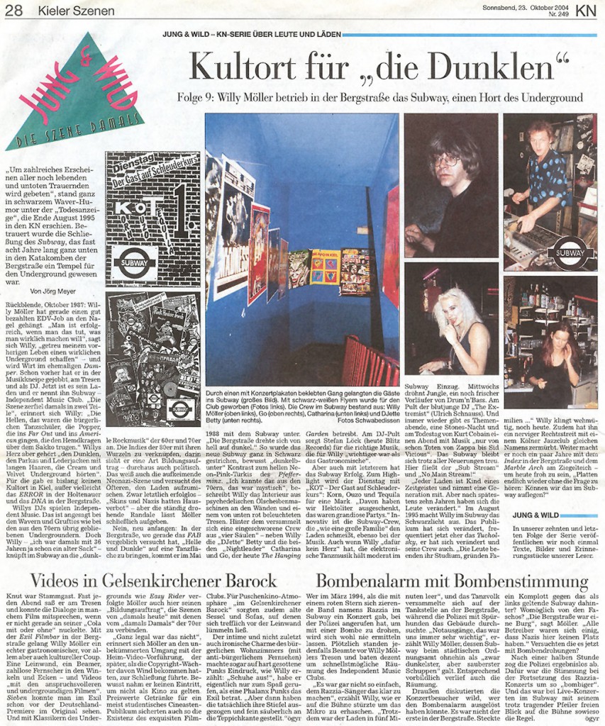 Kultort für "Die Dunklen"